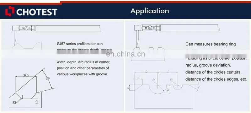 High precision surface roughness measuring instrument