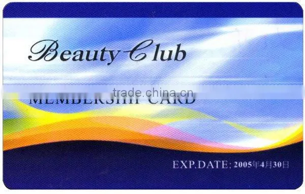 ISO approved paper card with magnetic