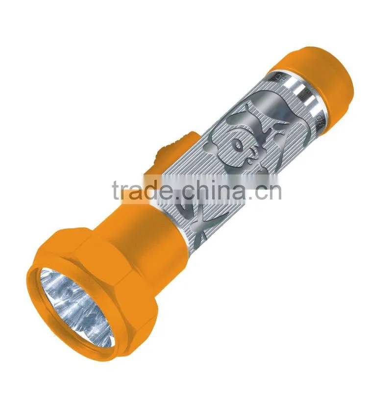 Mini Iron 1 Led Torch With Difference Colors
