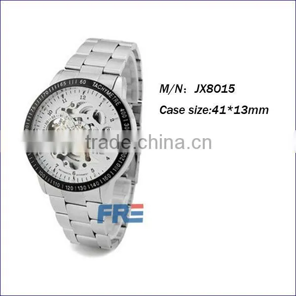 fashion watch automatic transparent mechanical watches