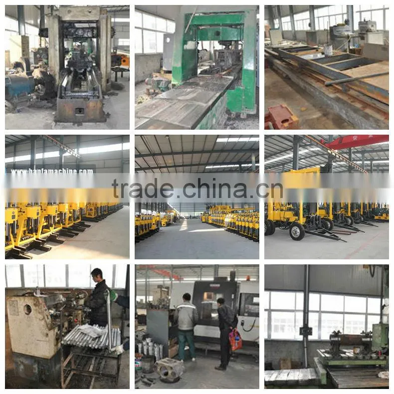 easy operation,trailer mounted type , HF-3 multi-functional deep water well drilling rig