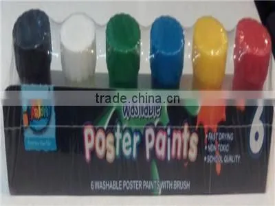 6ct poster paint kit