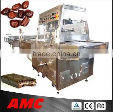 Full Automatic Multifunctional Full Automatic Multifunctional Chocolate Enrobing Candy Bar Production Line
