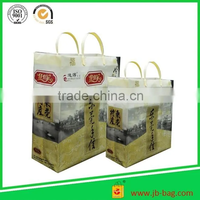 High-Density Plastic Merchandise Bag w / Handle