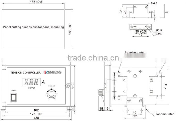Hot Selling Low Price Radius Tension Controller, Radius Tension Controller