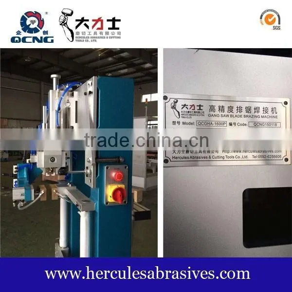 marble gang saw blade welding shelf and induction equipment machine