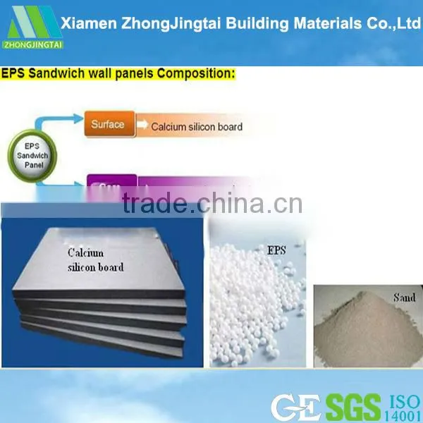 light weight fireproof eps sandwich acoustical ceiling panel
