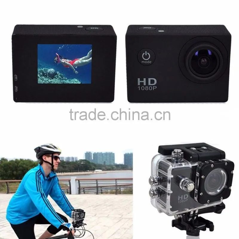 DHL EMS fast shipping Full HD 1080P Sports camera Action cameras SJ8000 Helmet Waterproof Camera Motor Mini DV