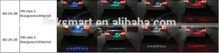 3D Shadow Light car license ghost shadow projector logo laser fog light for BMW