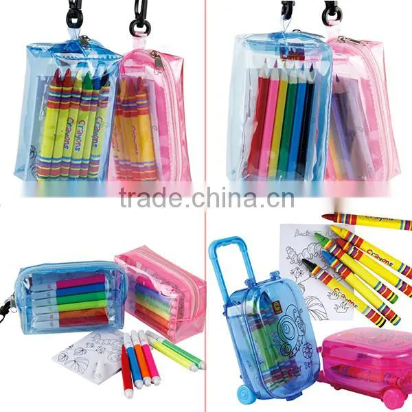 Art set school promotion crayon picture