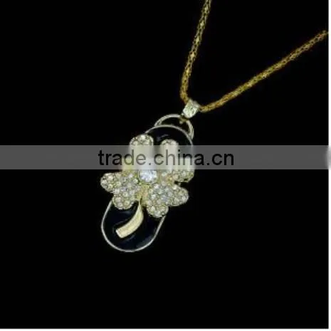 hotsales 8 GB Jewelry USB Flash Drive Necklace for lady gift