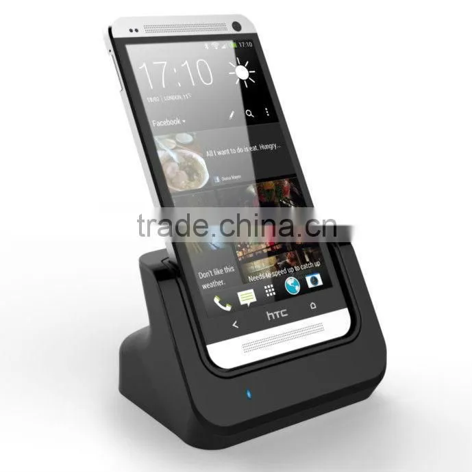 New desktop dock Charger & Data Sync Cradle For M7 with cover-mate design