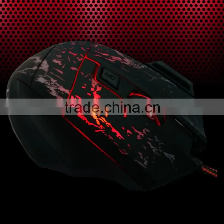 2400DPI 6D Gaming Mice With LED, Hi-Q Cool Game Mouse 7 Color Mouse