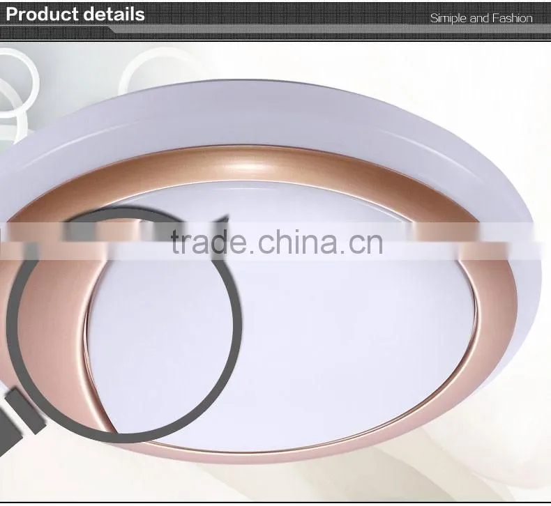 2016 hot sales ceiling light lamp round small for bedroom 18 to 36W