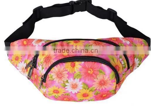 Waterproof Polyester Running Belt Bum Waist Pouch Fanny Pack Camping Sport Hiking Waist Bag