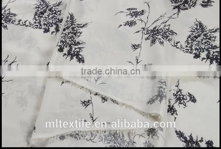 plain dyed silk crepe de chine