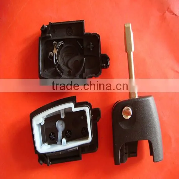 TD 3 button flip key case with roll up windows with 2X button for F-rd