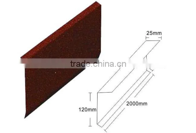 Good quality Stone coated metal roof tile Accessories Standard Prices In Nigeria
