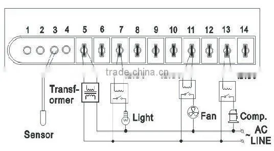 temperature controlled on off switch SF-573