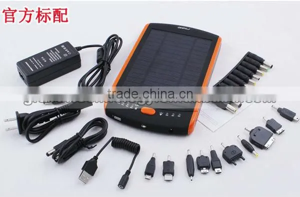 23000mAh 85Wh Solar energy Power Bank Portable Charger for Laptop