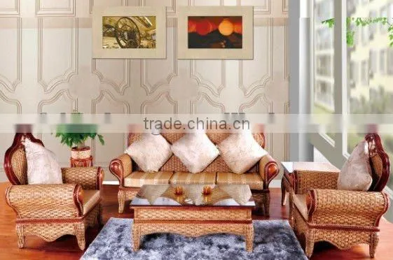 Classic Compact Cane Sofa Sets