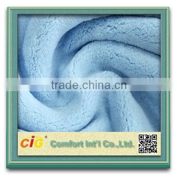 Anti Pilling Coral Fleece Fabric For Carpet