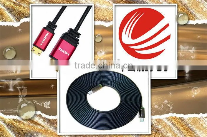 hdmi cable china 19 Pin Gold-plated connectors for highest signal transfer