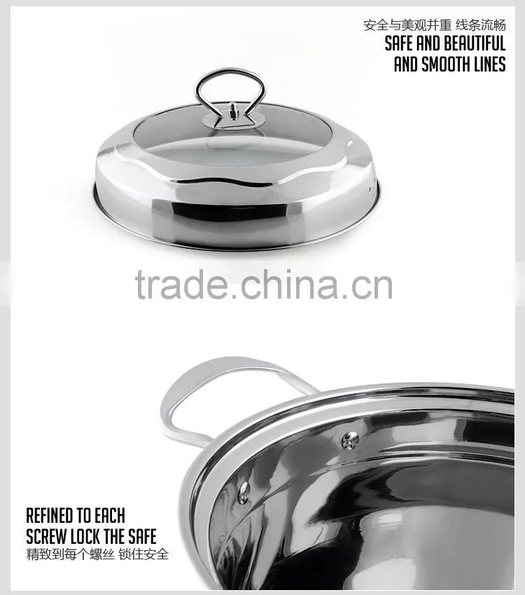 wholesale diamond stainless steel cookware china manufacture