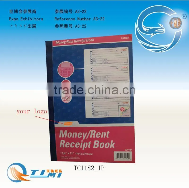 Money/Rent Receipt Book business forms Sales Order Book Job Work Order Book