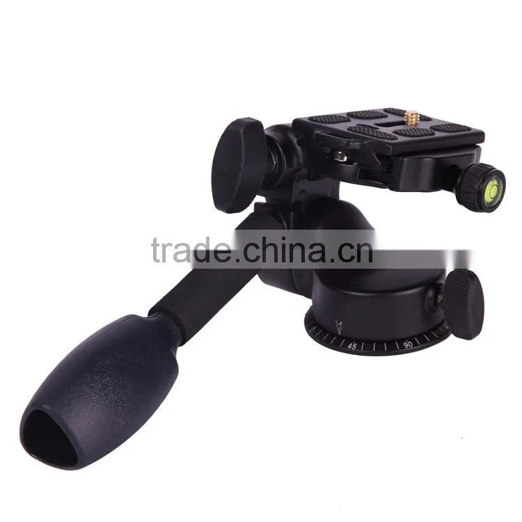 Heavy Duty 3D Q-08 Panoramic Head With Bubble Level For Camera