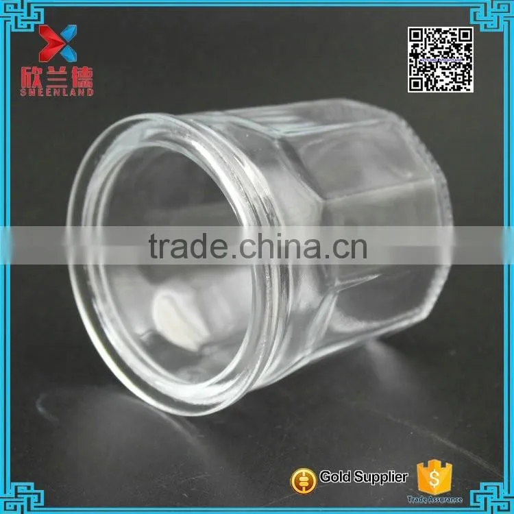 100ml round glass pudding jars