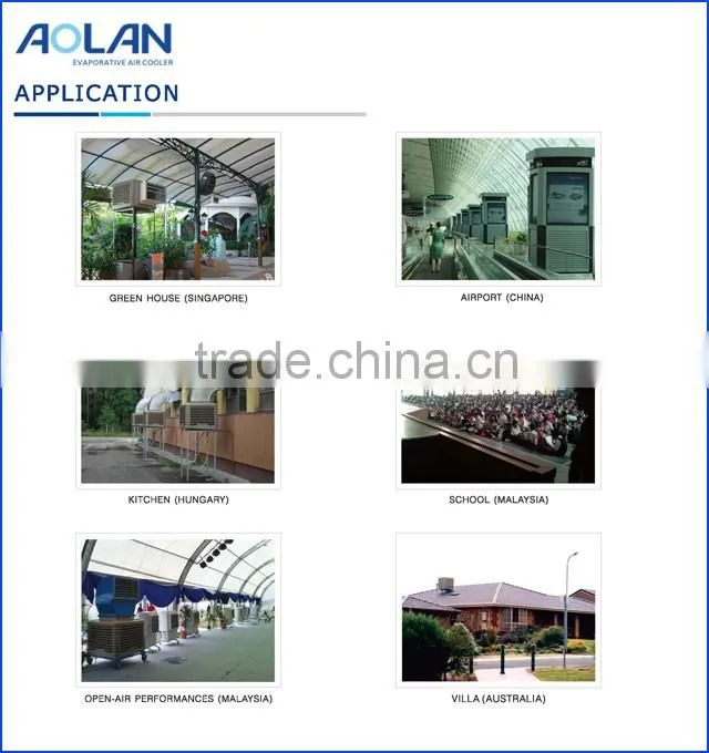 Dehumidifying dryer units from AOLAN plastic swamp coolers