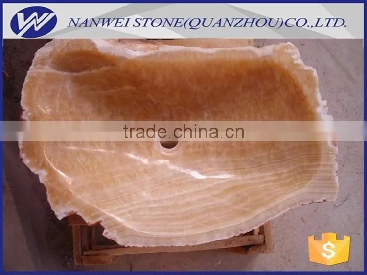 New design nature stone bathroom art wash basin