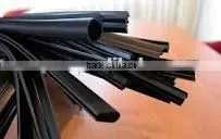 Rubber weather strip seal extrusions