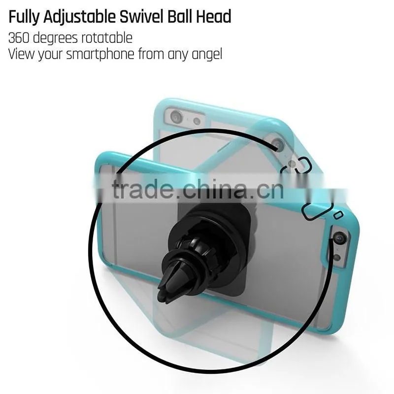 Veister 360 degree rotating new design car air vent mount magnetic phone holder