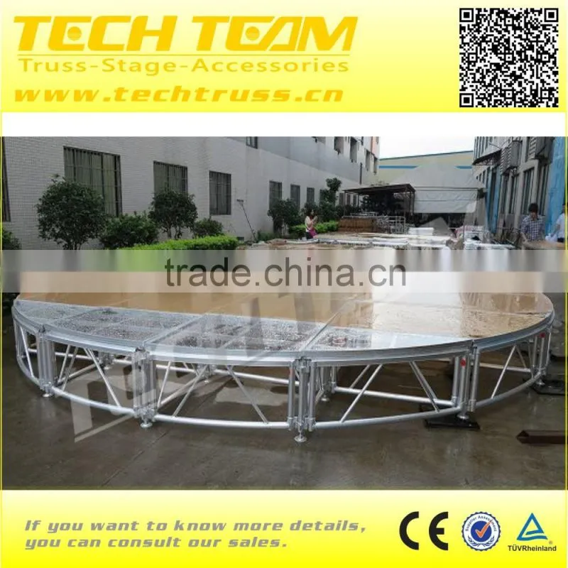Acrylic Outdoor Stage,Aluminum Stage Frame ,Events Stage For Sale