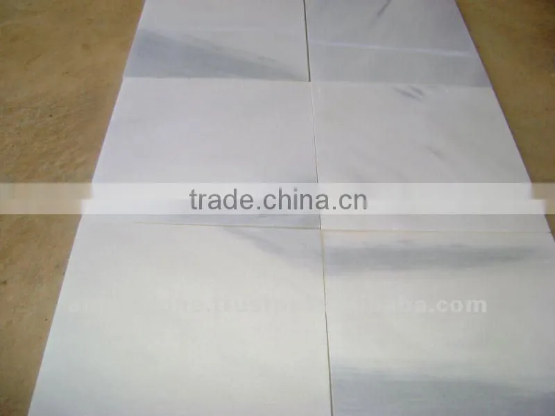 Cloudy White Marble