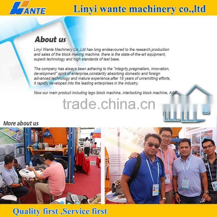 hand operated concrete hollow block making machine QT40-3A mobile block machine hollow block making machine price