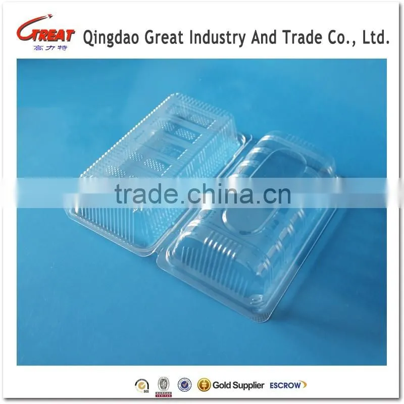Food Material Cake and Bread Plastic PET Box