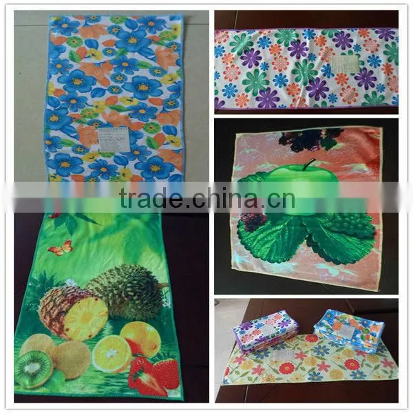 promotion stock microfiber kitchen towel