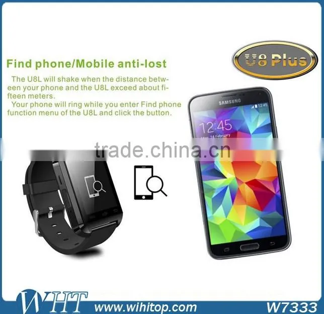 For U8 Plus IOS Android Smart Watch New Products 2016