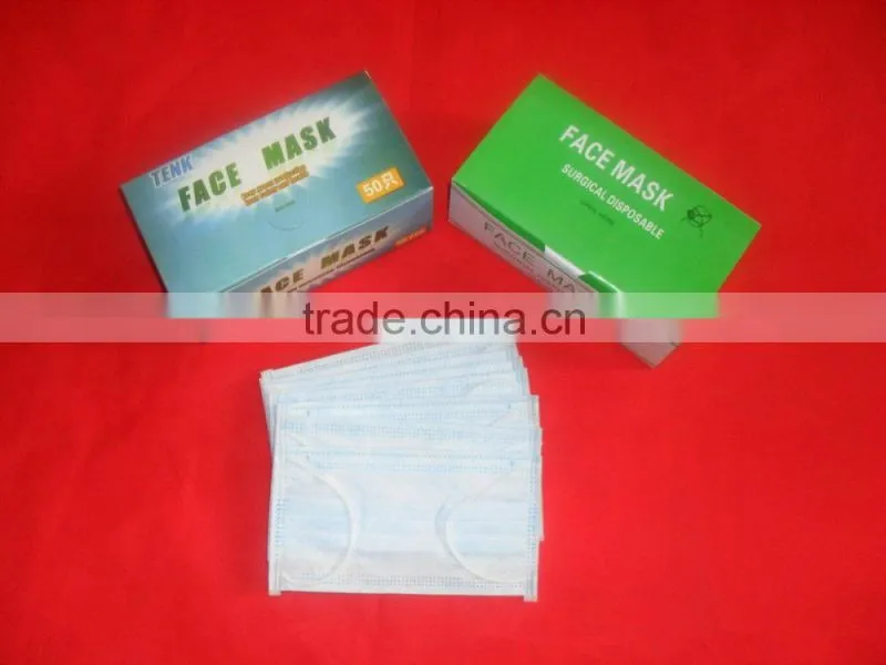 disposable non woven face mask paper face mask