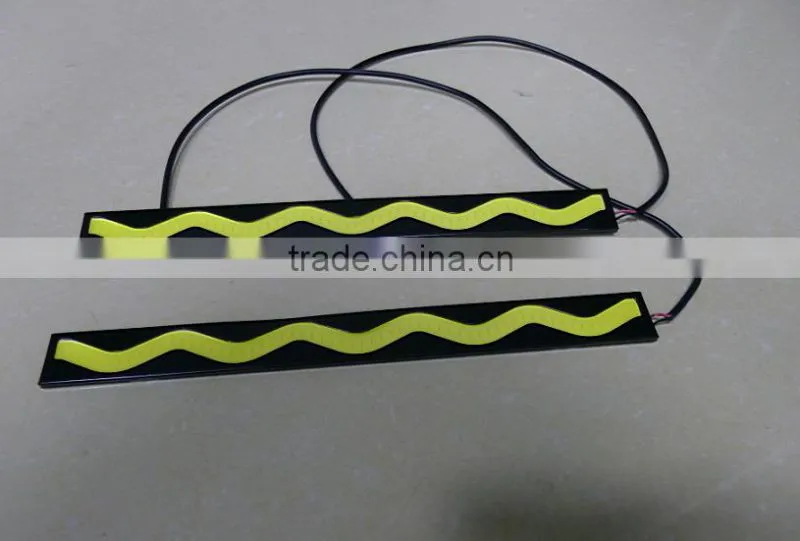 factory wholesale flexible cob led drl/ car daytime running light