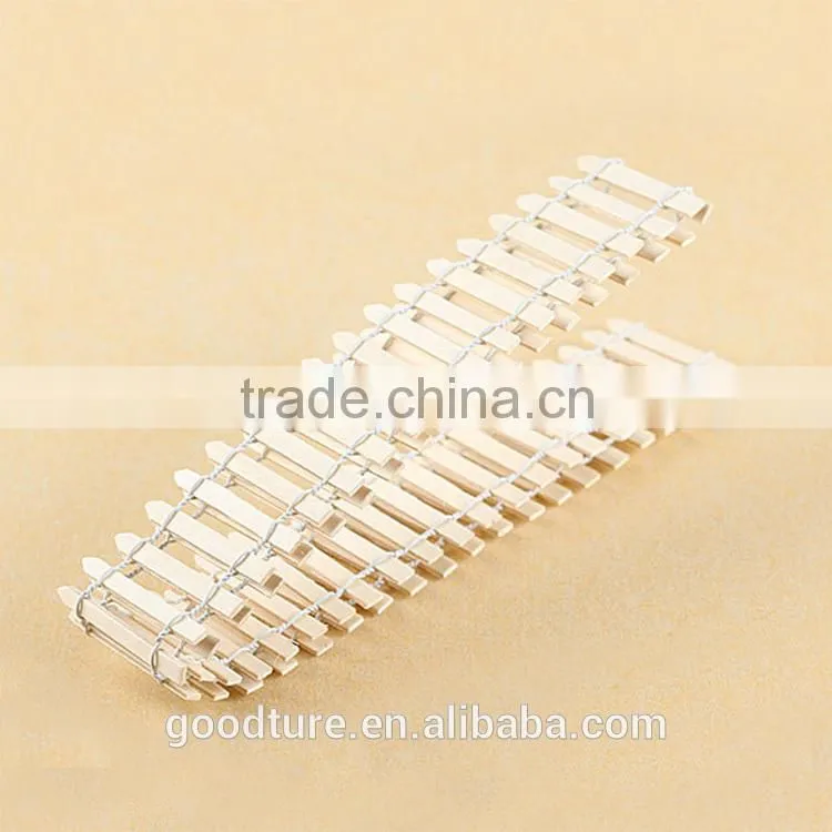 Mini Wooden Fence Toys Garden Fence