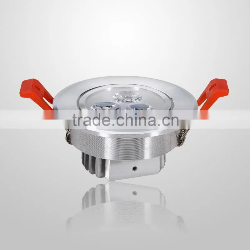2016 Modern Appearance 3*1Watt LED Recessed Ceiling Lamp from Guangdong Manufacturer