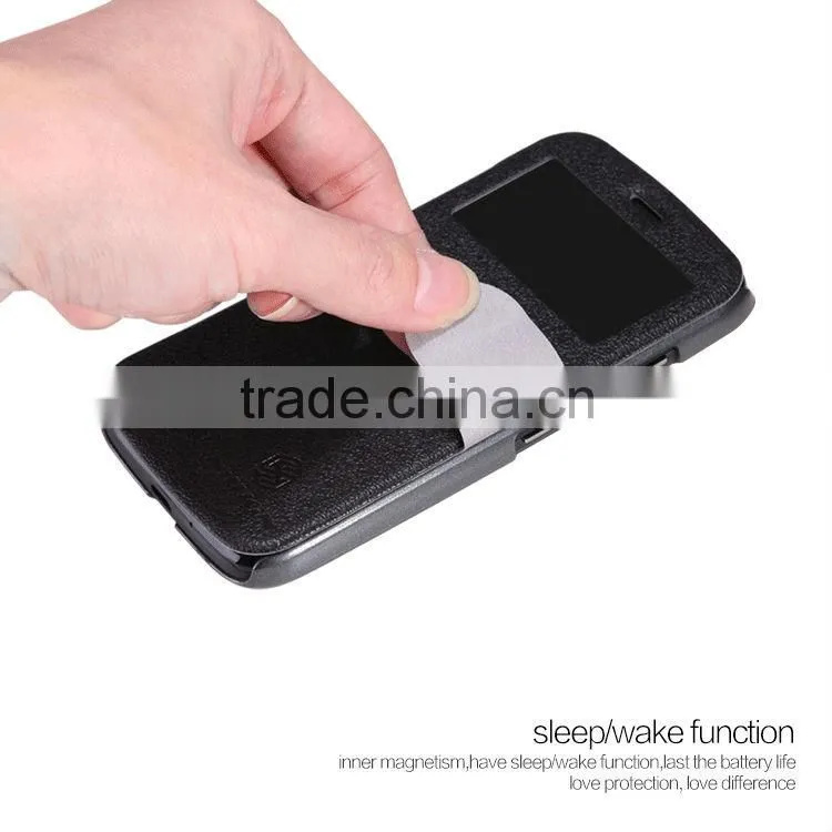 Wholesale cell phone leather case flip leather mobile phone cover for MOTO G