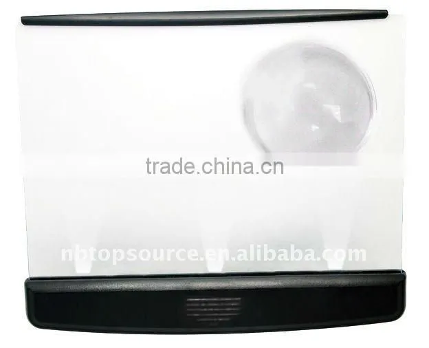 3LED Reading Light with magnifying glass