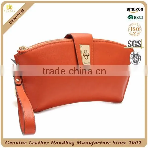 CSW937-001 Genuine Leather Europe Casual Style Designer Multi functional Lady Clutches Bag for Dinner/Party
