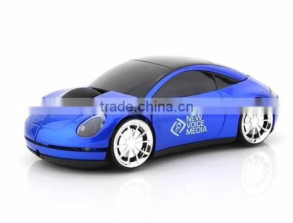 Wireless Custom Logo 2.4Ghz Racing Car Mouse