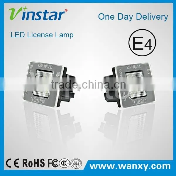 2015 New mercede spare parts led license plate lamp for Ben.z W176 X166 W156 X156